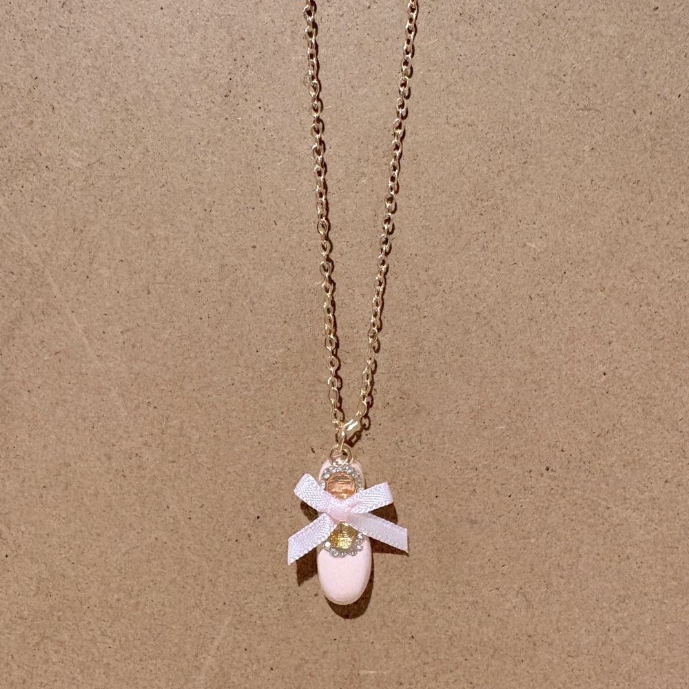 Ballet Slipper Necklace 🩰